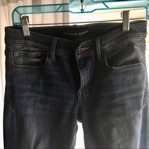 Express Cropped and Distressed Jegging